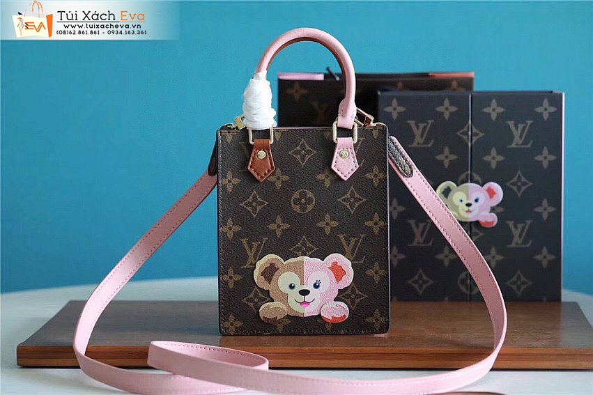 Túi Xách Lv Mini Bag Siêu Cấp Màu Nâu Phối Hồng Đẹp M69442.