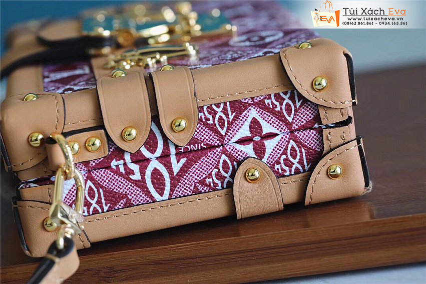 Túi Xách Lv Petite Malle Bag Siêu Cấp Màu Hồng Đẹp M57212.