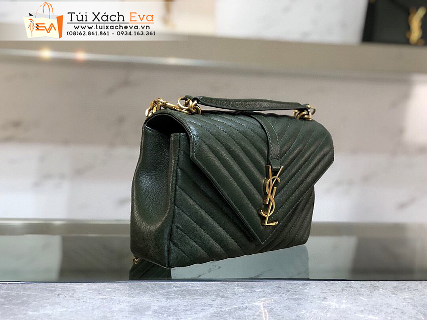 Túi Xách YSL MONOGRAM Bag Siêu Cấp Màu Xanh Riêu Đẹp M487213.