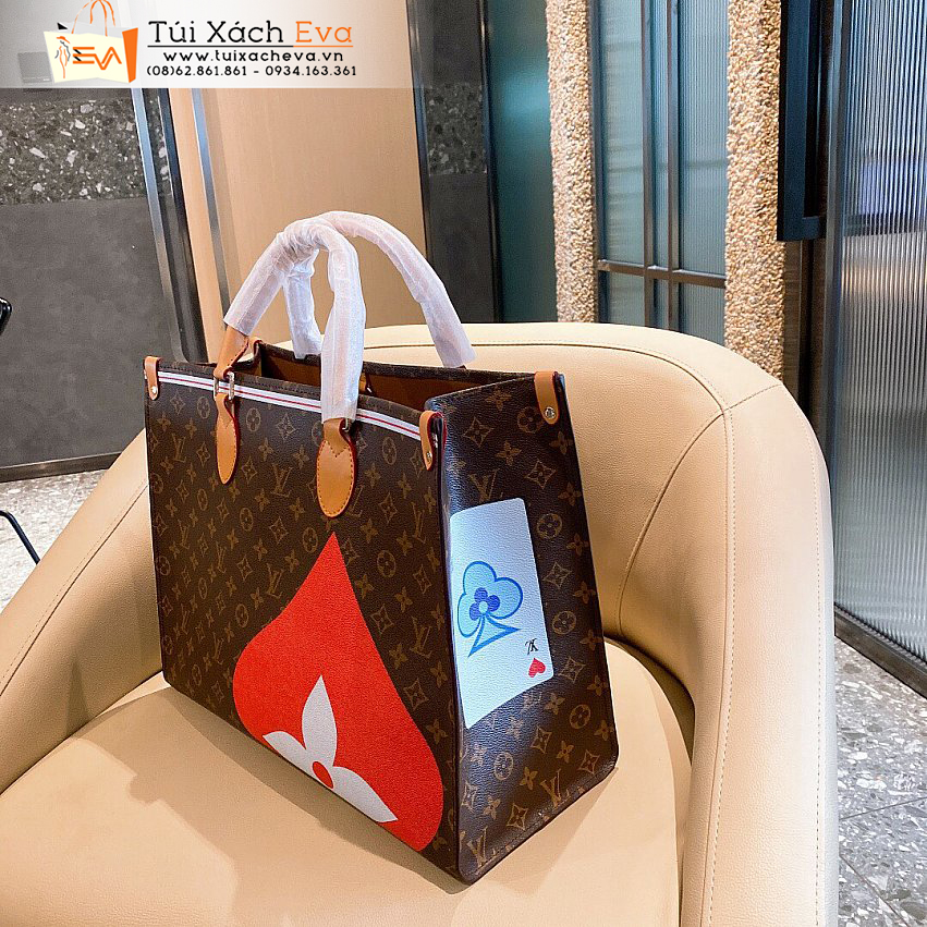 Túi Xách Lv Tote Bag Siêu Cấp Màu Nâu Đẹp.