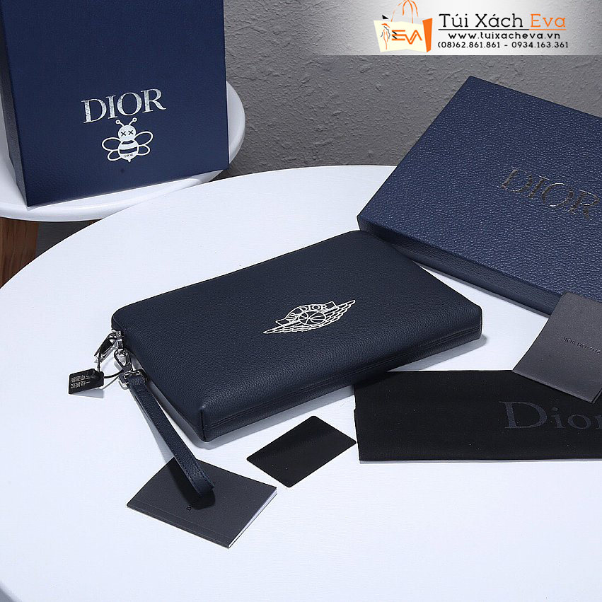 Túi Xách Dior And Shawn Bag Siêu Cấp Màu Xanh Đẹp.