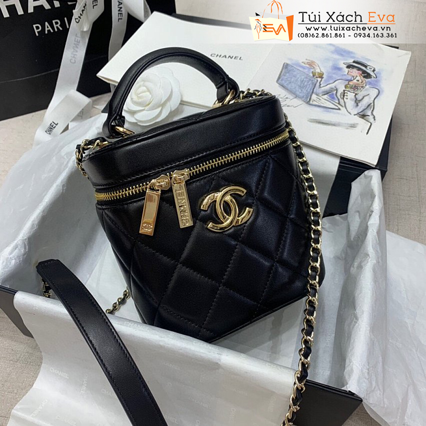 Túi Xách Chanel Trendy CC Bag Siêu Cấp Màu Đen Đẹp.