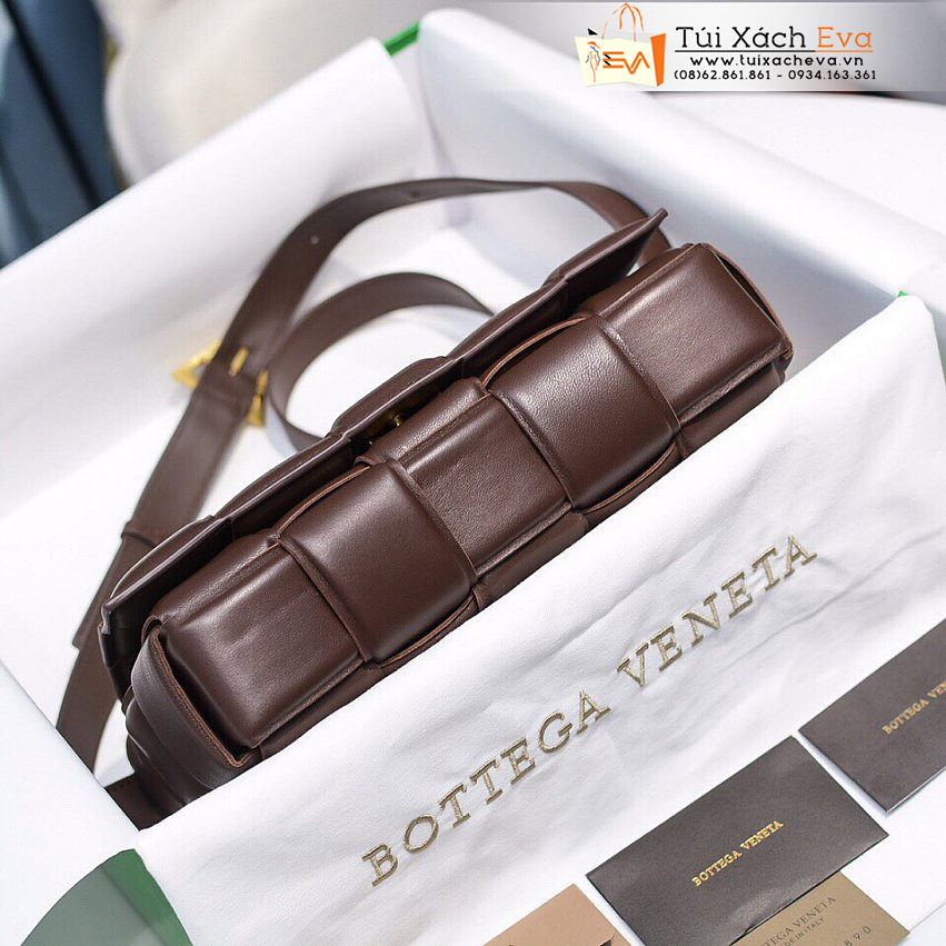 Túi Xách Bottega Veneta Cassette Bag Siêu Cấp Màu Nâu Đẹp M6688.