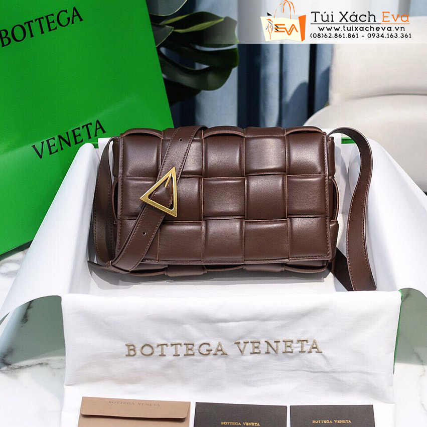 Túi Xách Bottega Veneta Cassette Bag Siêu Cấp Màu Nâu Đẹp M6688.