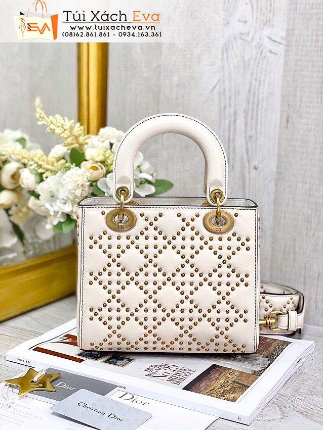 Túi Xách Dior Lady Bag Siêu Cấp Màu Trắng Đẹp.