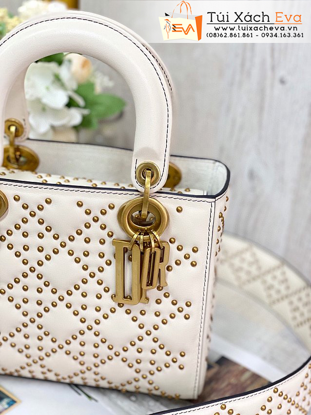 Túi Xách Dior Lady Bag Siêu Cấp Màu Trắng Đẹp.