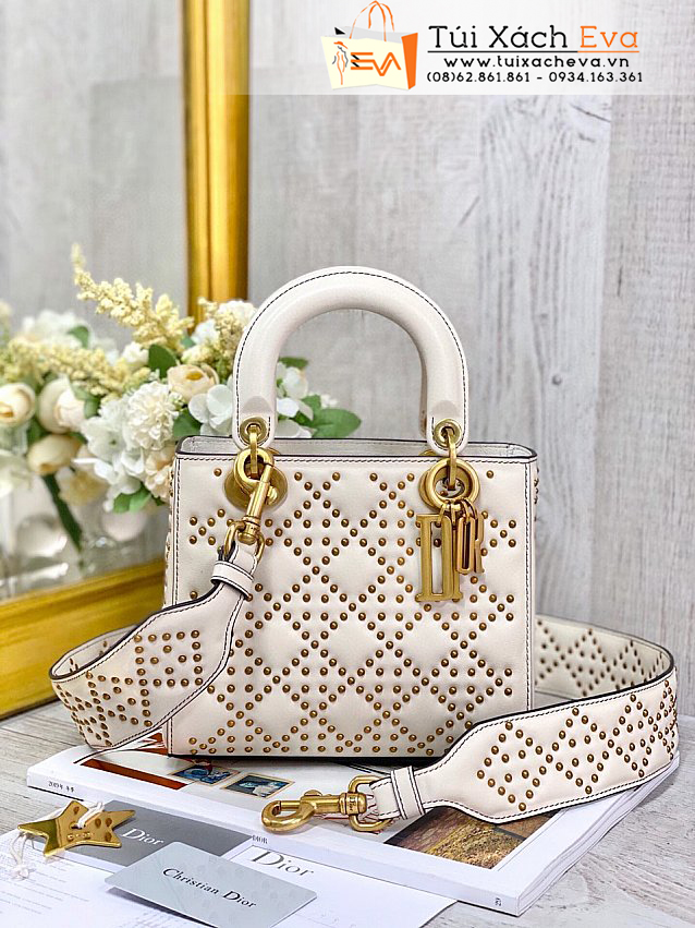 Túi Xách Dior Lady Bag Siêu Cấp Màu Trắng Đẹp.