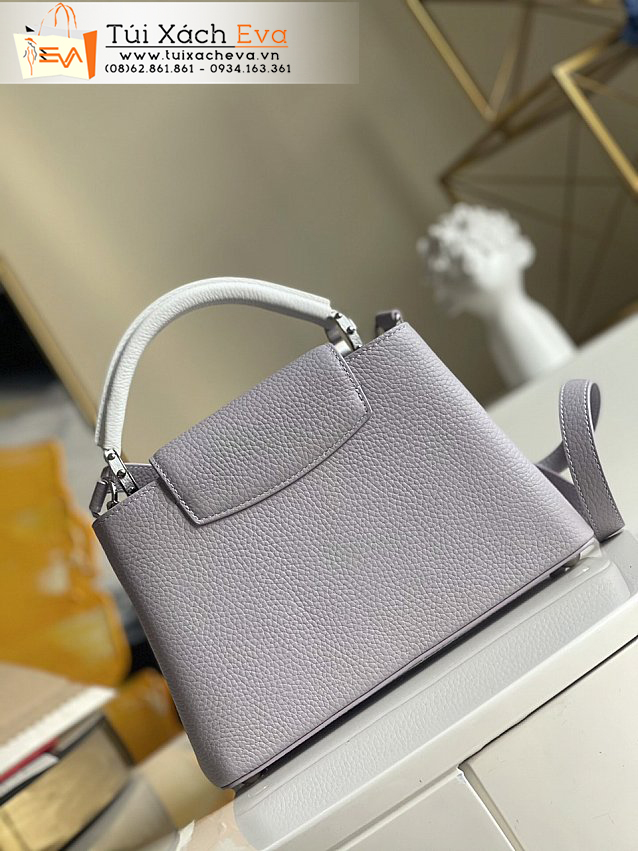 Túi Xách Lv Capucines Bag SIêu Cấp Màu Xám Đẹp M48865.