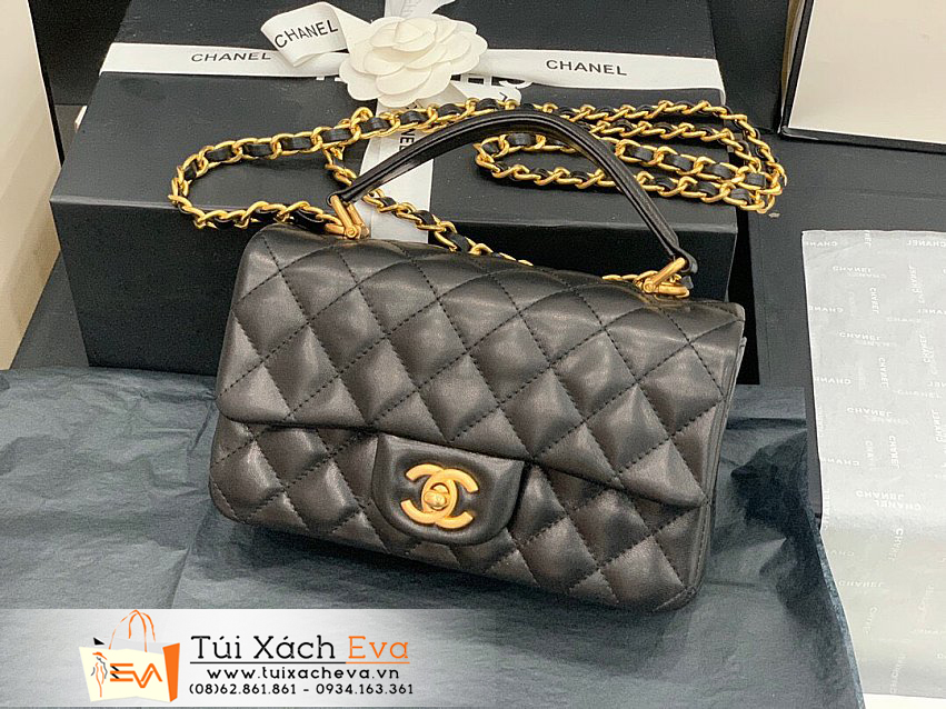 Túi Xách Chanel Bag Siêu Cấp Màu Đen Đẹp M8816.