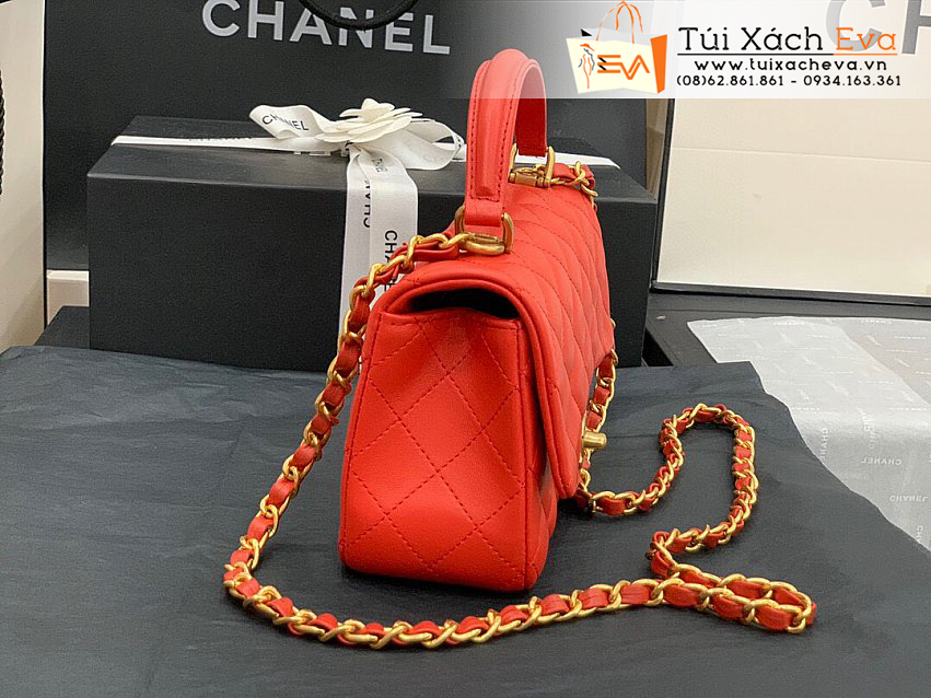 Túi Xách Chanel Bag Siêu Cấp Màu Đỏ Đẹp M8816.