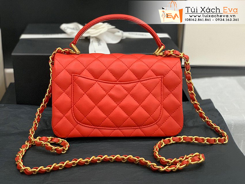 Túi Xách Chanel Bag Siêu Cấp Màu Đỏ Đẹp M8816.