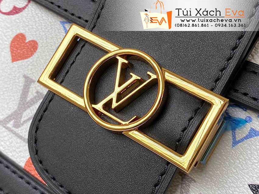 Túi Xách Lv Dauphine Bag Siêu Cấp Màu Trắng Đẹp M57463.