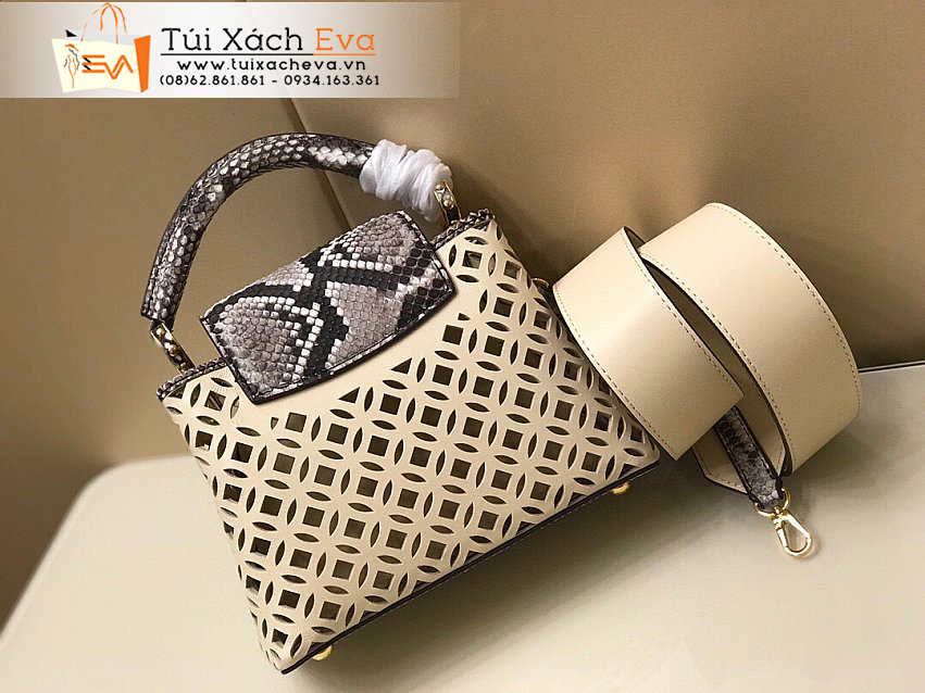 Túi Xách LV Bag Siêu Cấp Màu Kem Đẹp.