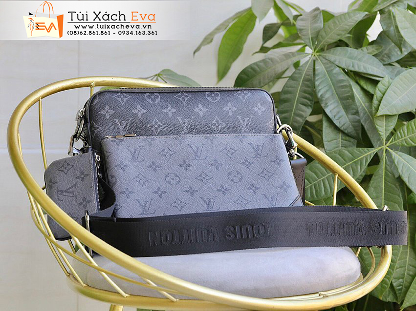 Túi Xách LV Monogram Eclipse Bag SIêu Cấp Màu Đen Đẹp M69443.