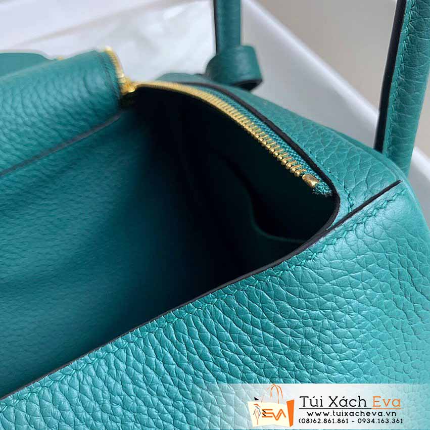 Túi Xách Hermes Lindy Bag Siêu Cấp Màu Xanh Đẹp.