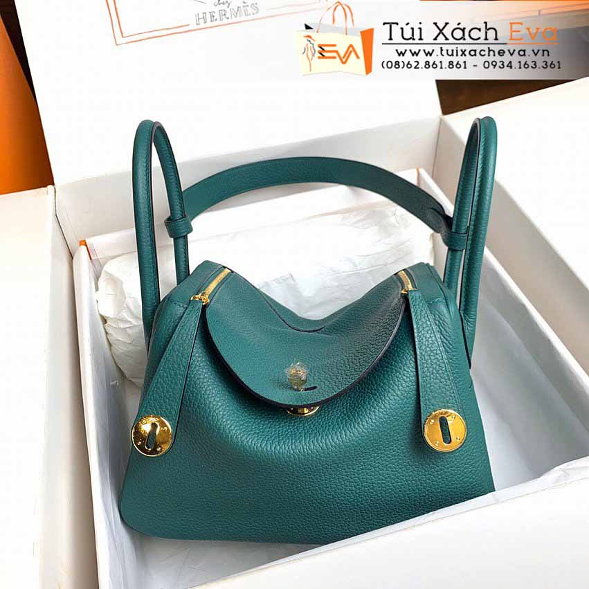 Túi Xách Hermes Lindy Bag Siêu Cấp Màu Xanh Đẹp.