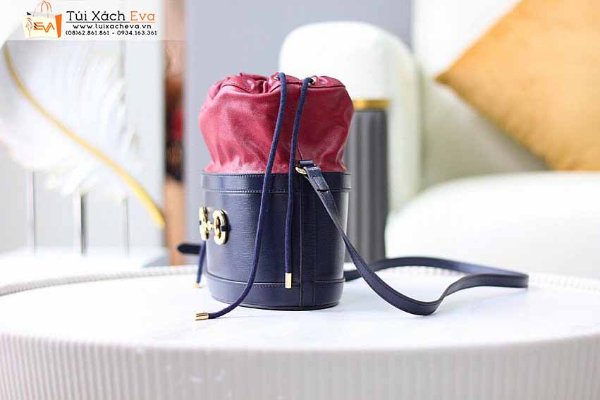 Túi Xách Gucci Bag Siêu Cấp Màu Xanh Phối Đỏ Đẹp M602118.