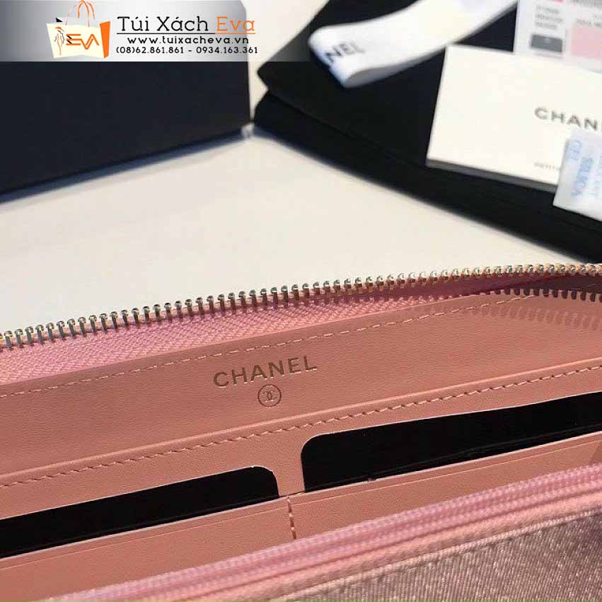 Ví Cầm Tay Chanel Bag Siêu Cấp Màu Cam Đẹp.