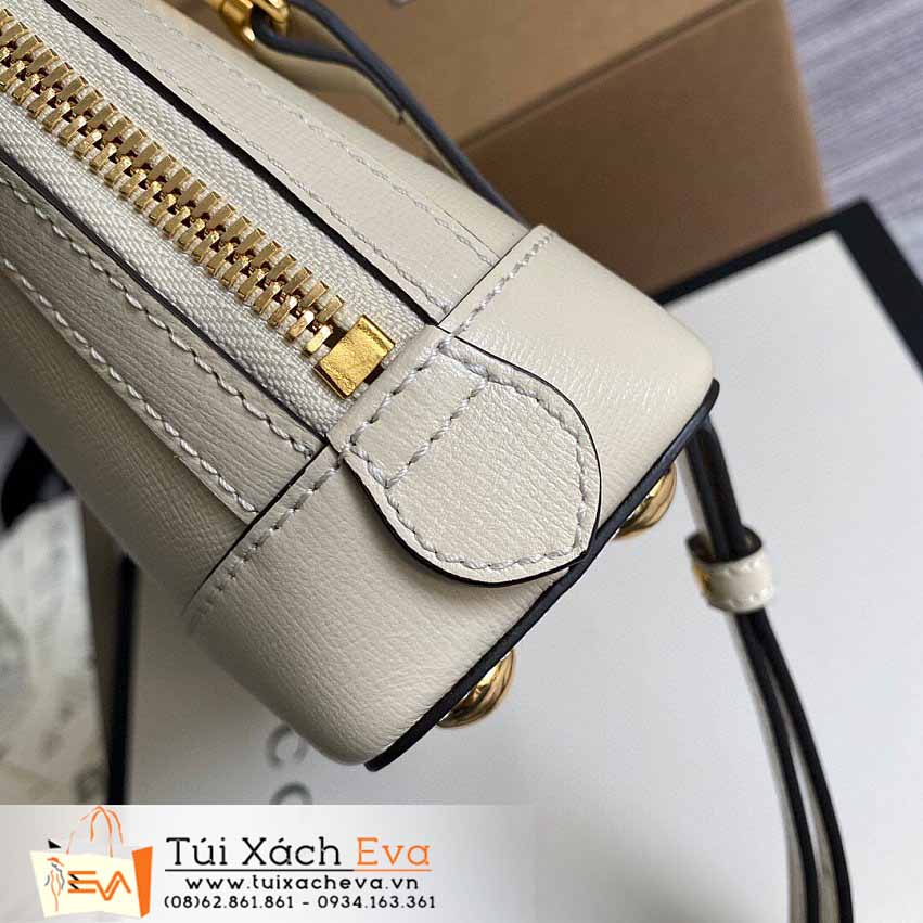 Túi Xách Gucci Hotsebit Bag Siêu Cấp Màu Trắng Đẹp M640716.