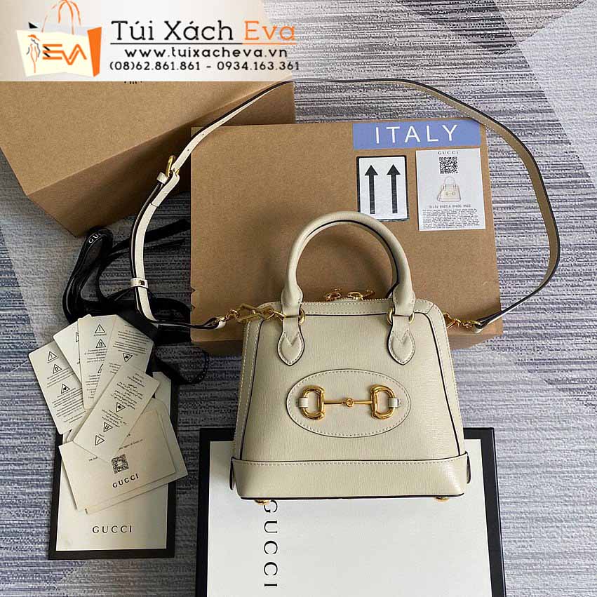 Túi Xách Gucci Hotsebit Bag Siêu Cấp Màu Trắng Đẹp M640716.