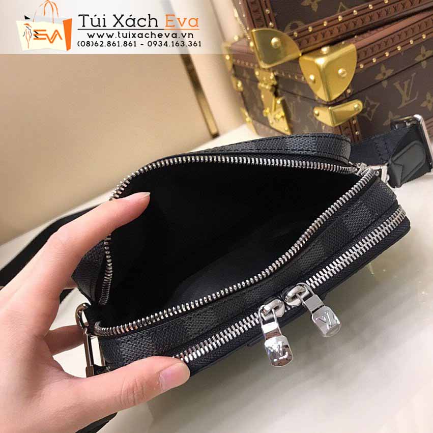 Túi Xách LV Alpha Wearable Bag Siêu Cấp Màu Đen Đẹp M60418.