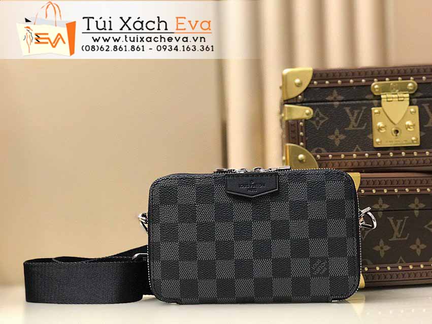 Túi Xách LV Alpha Wearable Bag Siêu Cấp Màu Đen Đẹp M60418.