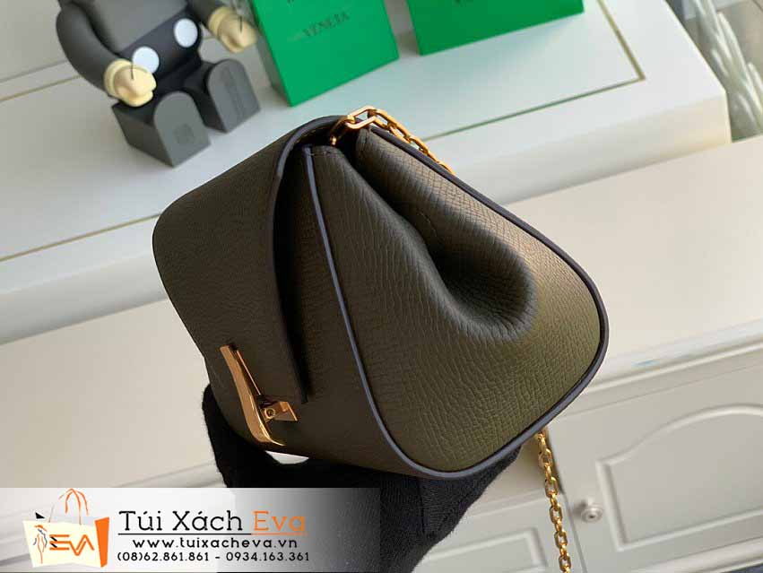 Túi Xách Bottega Veneta Angle Bag Siêu Cấp Màu Xanh Đẹp.