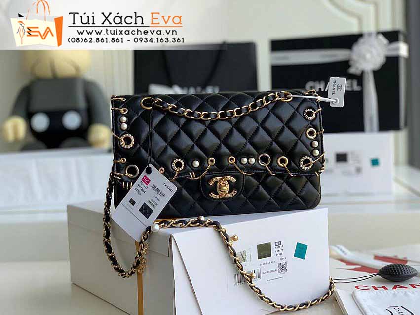 Túi Xách Chanel Classic Bag Siêu Cấp Màu Đen Đẹp.