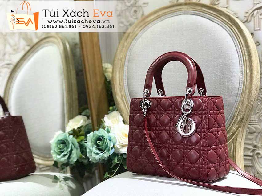 Túi Xách Dior Bag Siêu Cấp Màu Đỏ Đẹp M44550.