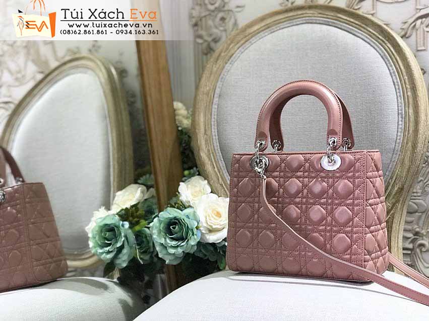 Túi Xách Dior Bag Siêu Cấp Màu Hồng Đẹp M44550.