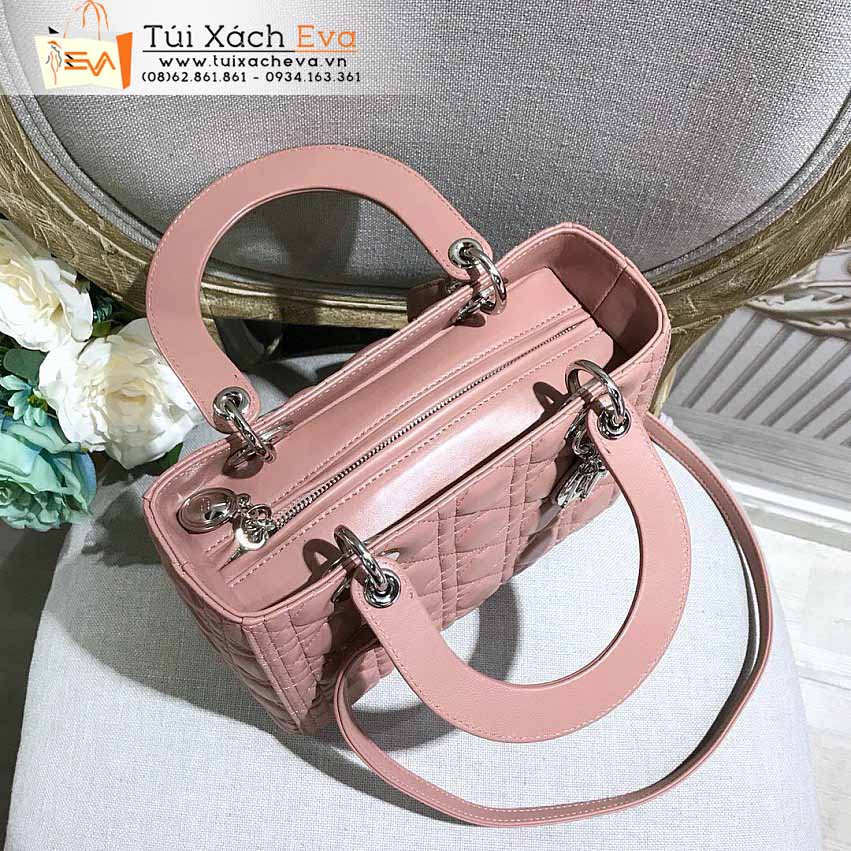 Túi Xách Dior Bag Siêu Cấp Màu Hồng Đẹp M44550.