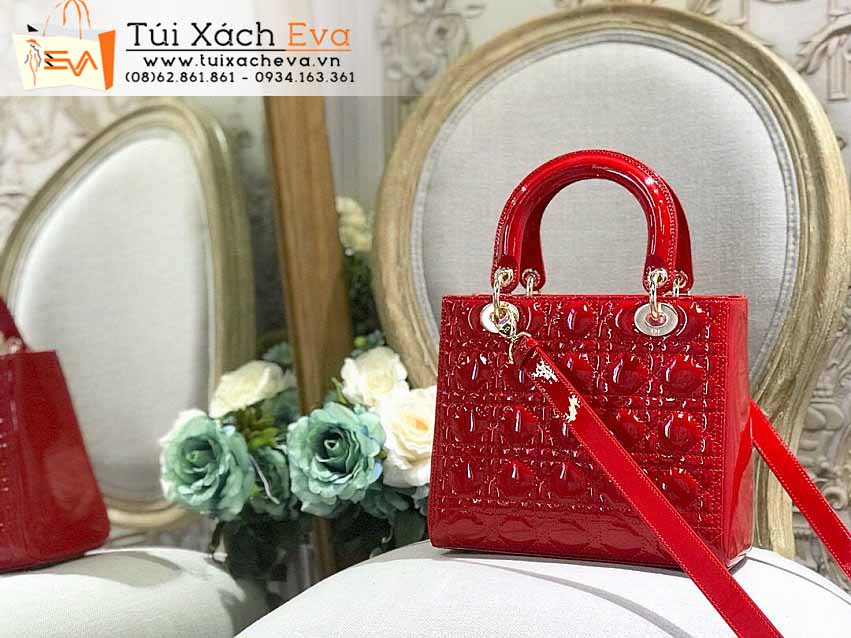 Túi Xách Dior Bag Siêu Cấp Màu Đỏ Tươi Đẹp M44550.