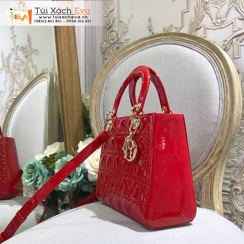 Túi Xách Dior Bag Siêu Cấp Màu Đỏ Tươi Đẹp M44550.