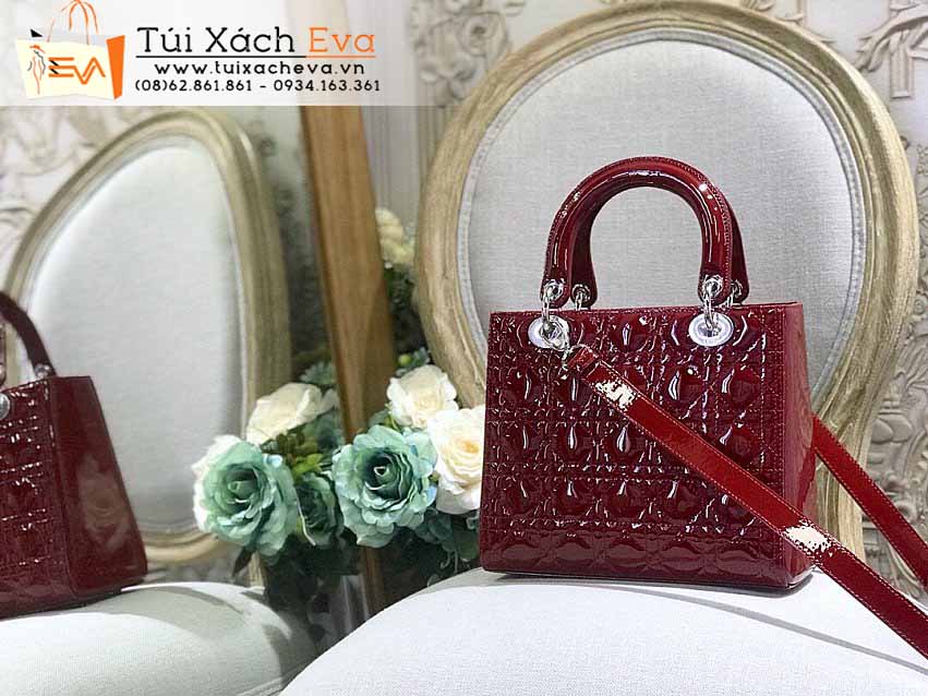 Túi Xách Dior Bag Siêu Cấp Màu Đỏ Đô Đẹp M44550.