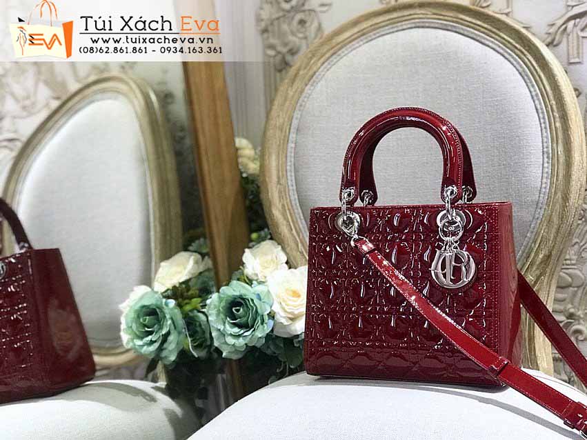 Túi Xách Dior Bag Siêu Cấp Màu Đỏ Đô Đẹp M44550.