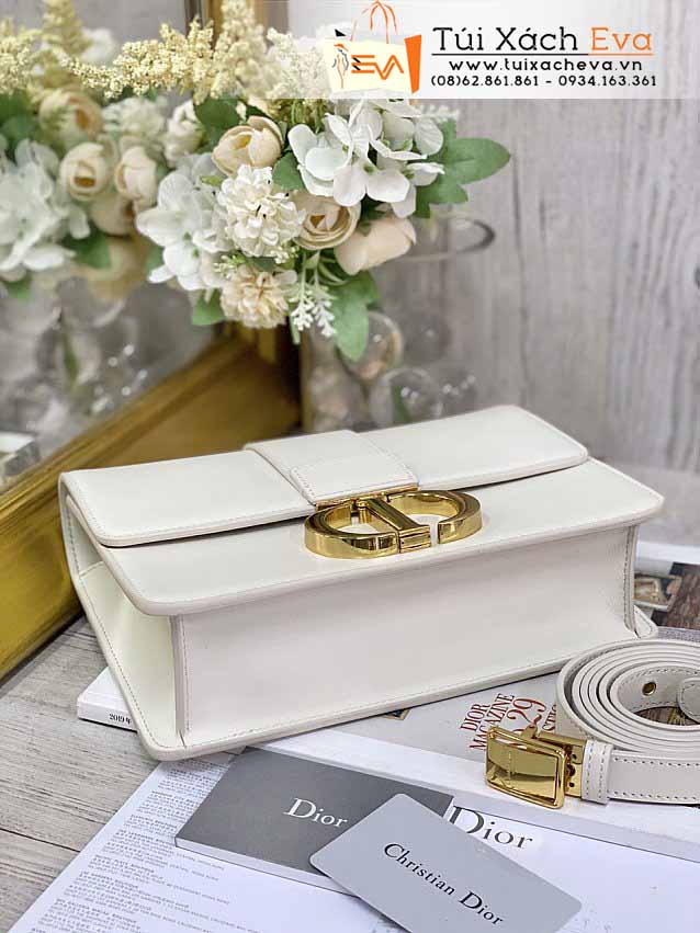 Túi Xách DIor Montaigne Bag Siêu Cấp Màu Trắng Đẹp M9203.