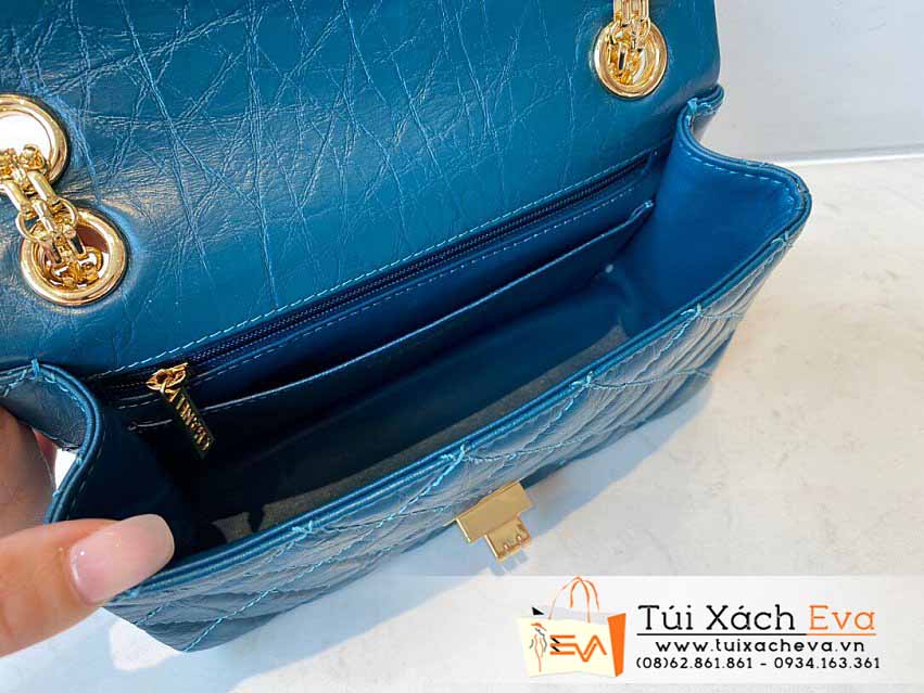 Túi Xách Chanel Mini Bag Siêu Cấp Màu Xanh Đẹp M0874.