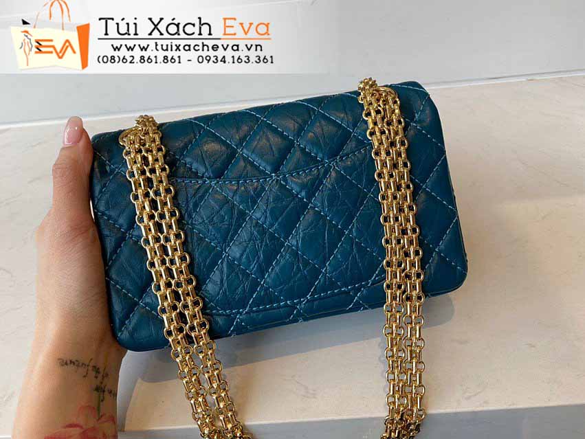 Túi Xách Chanel Mini Bag Siêu Cấp Màu Xanh Đẹp M0874.