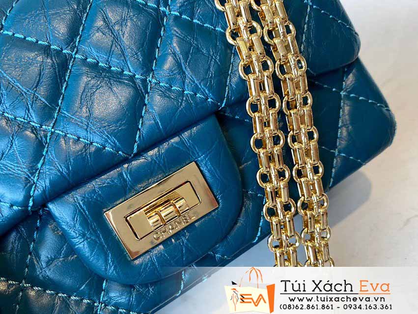 Túi Xách Chanel Mini Bag Siêu Cấp Màu Xanh Đẹp M0874.