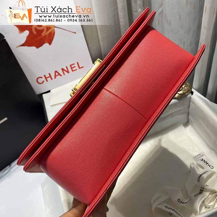 Túi Xách Chanel Boy Siêu Cấp Màu Đỏ Đẹp M67086.