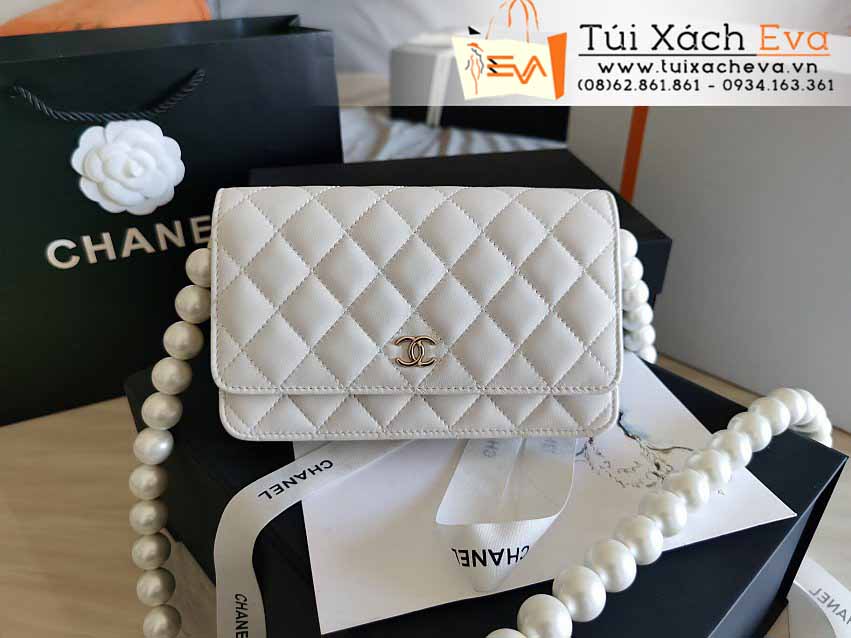 Túi Xách Chanel Woc Bag Siêu Cấp Màu Trắng Đẹp.