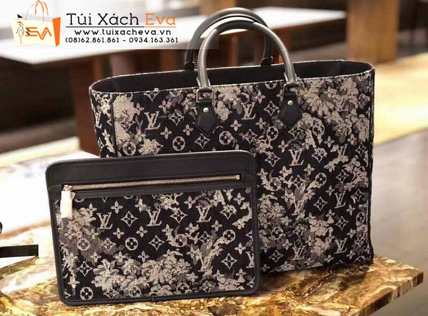 Túi Xách LV Grand Sac Bag Siêu Cấp Màu Xanh Đẹp M57284.