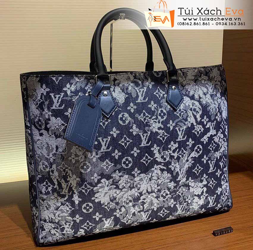 Túi Xách LV Grand Sac Bag Siêu Cấp Màu Xanh Đẹp M57284.