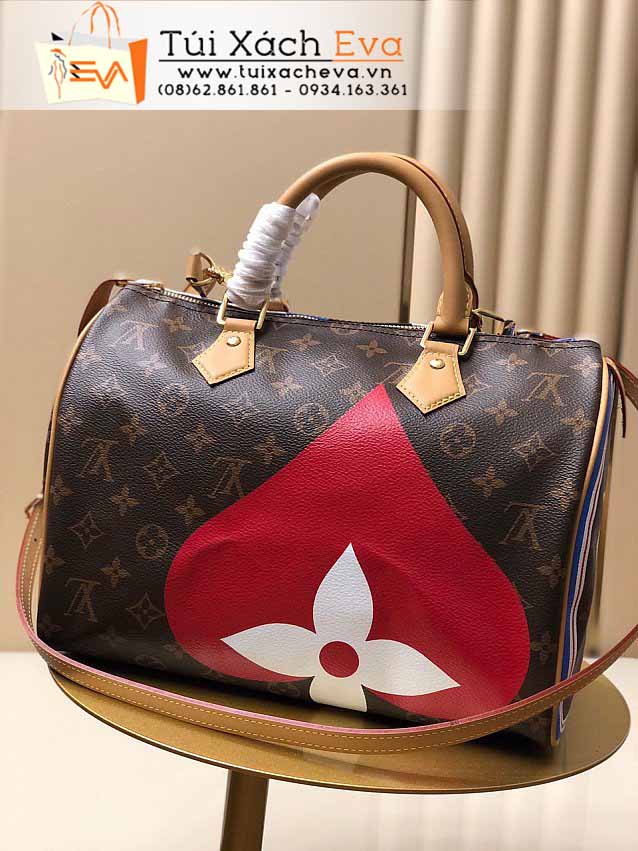 Túi Xách LV Speedy Bandouliere 30 Bag Siêu Cấp Màu Nâu Đẹp M57451.