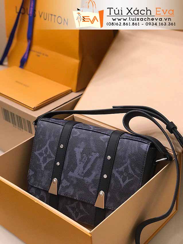 Túi Xách LV Trunk Messenger Bag Siêu Cấp Màu Đen Đẹp M57282.