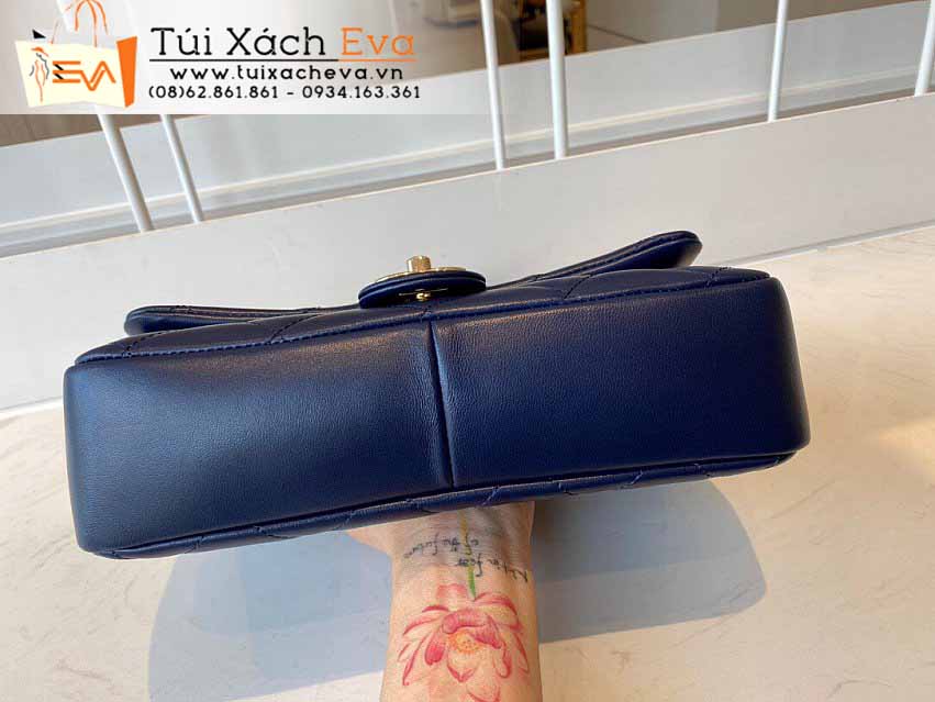 Túi Xách Chanel Cruise Bag Siêu Cấp Màu Xanh Đẹp M1353.