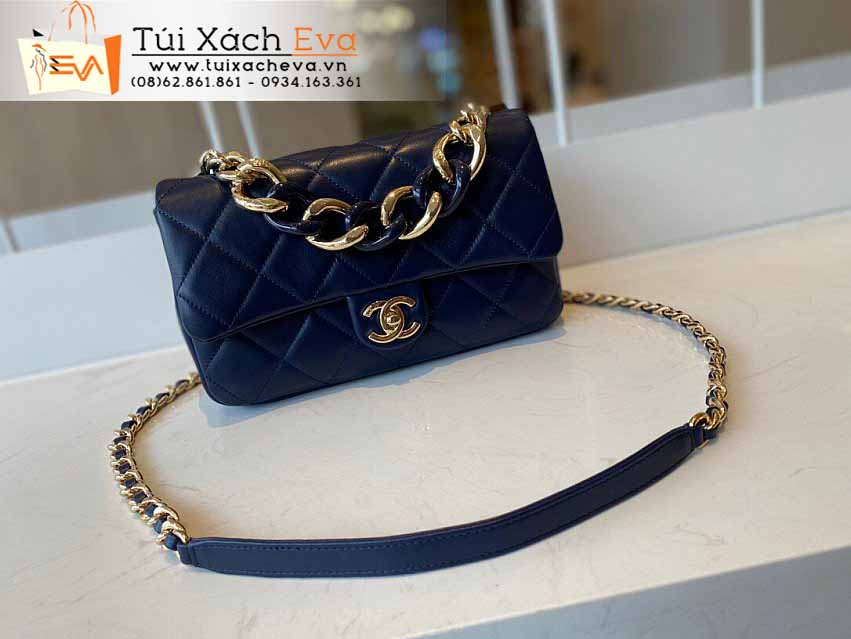 Túi Xách Chanel Cruise Bag Siêu Cấp Màu Xanh Đẹp M1353.