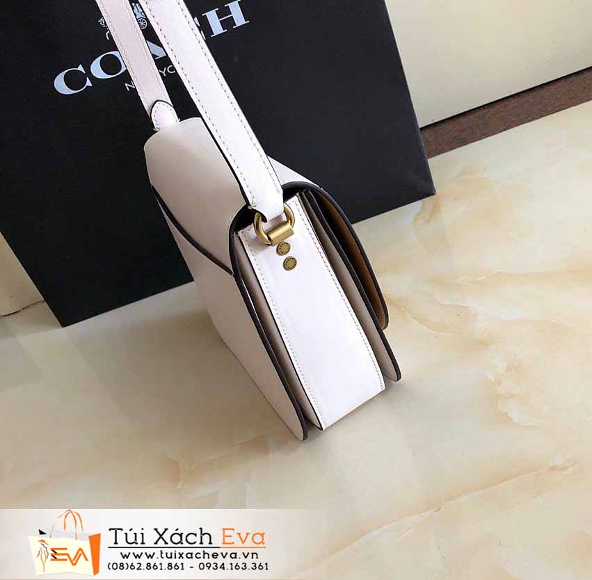 Túi Xách Coach Hutton Saddle Bag Siêu Cấp Màu Hồng Đẹp.