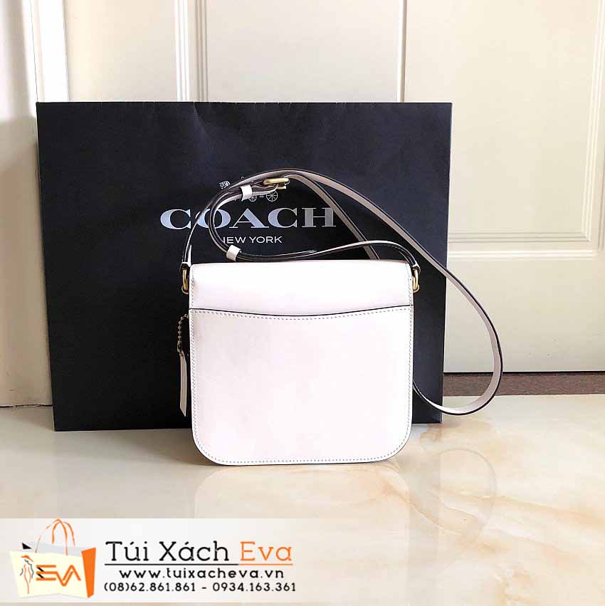 Túi Xách Coach Hutton Saddle Bag Siêu Cấp Màu Hồng Đẹp.