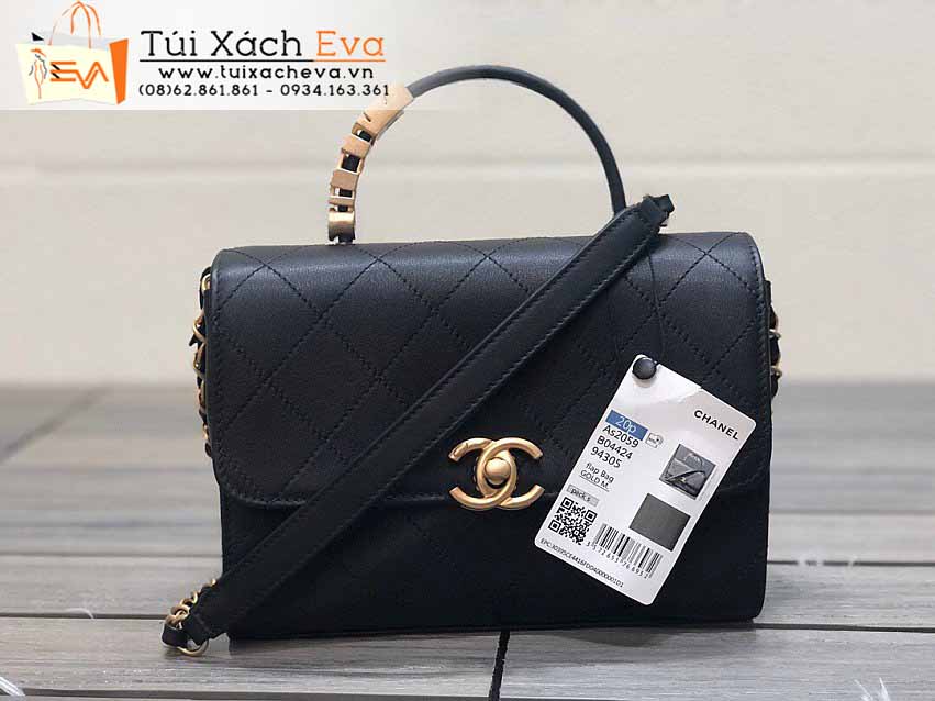 Túi Xách Chanel Bag Siêu Cấp Màu Đen Đẹp M2059.